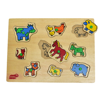 Rompecabezas de Animales de Granja