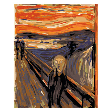 Pinta por Número - El Grito 40x50