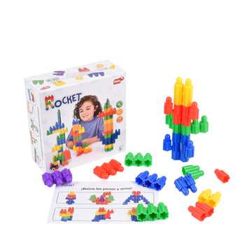 Juego de ensamble Rocket en caja