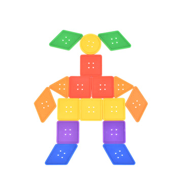 Juego De Ensamble Tejebotones Educrea