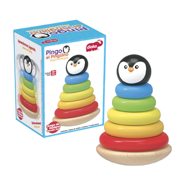 Pingo El Pingüino De Madera