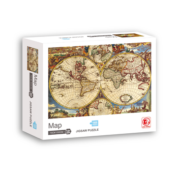 Rompecabezas Mapa Del Mundo 1000 Pzs