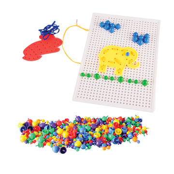 Juego De Ensamble Ensartes Creativos Educrea