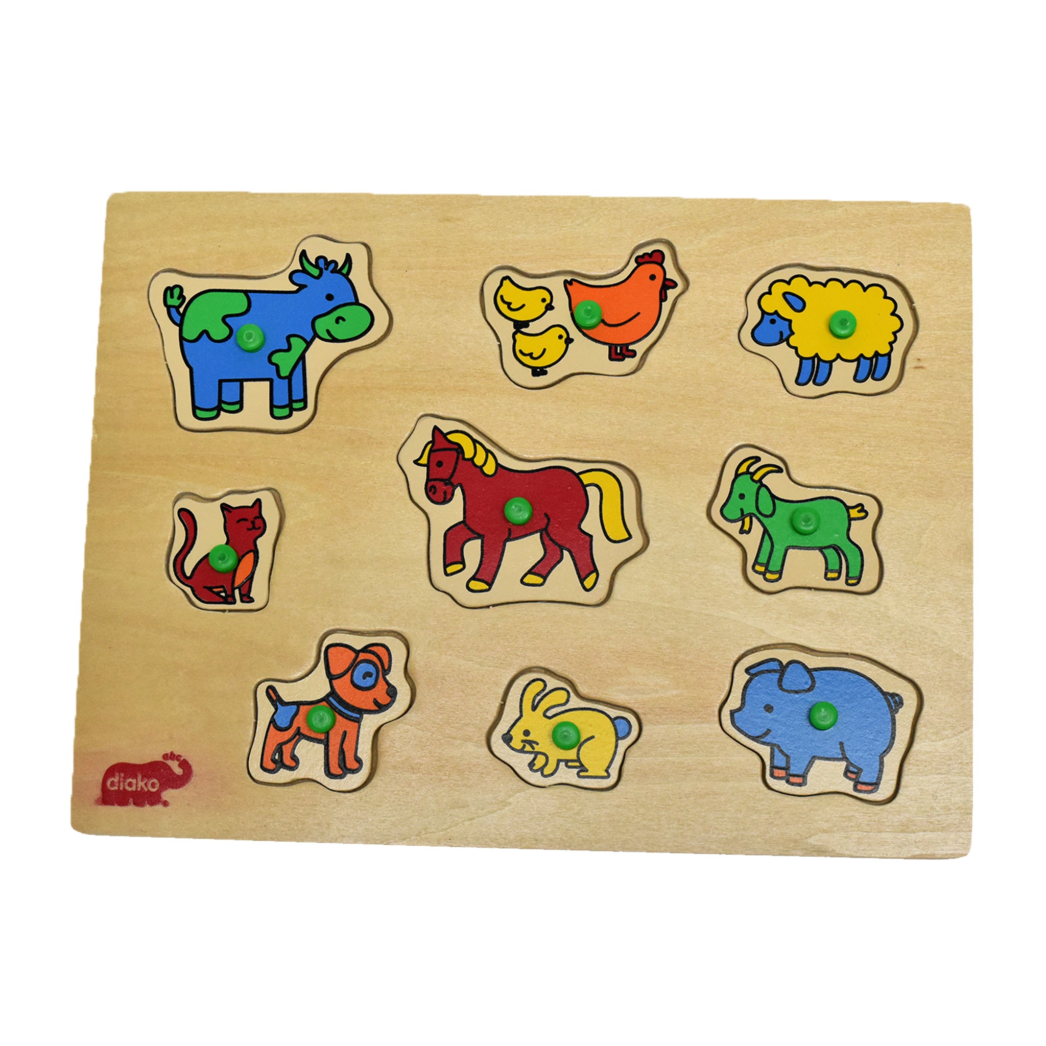 Rompecabezas de Animales de Granja