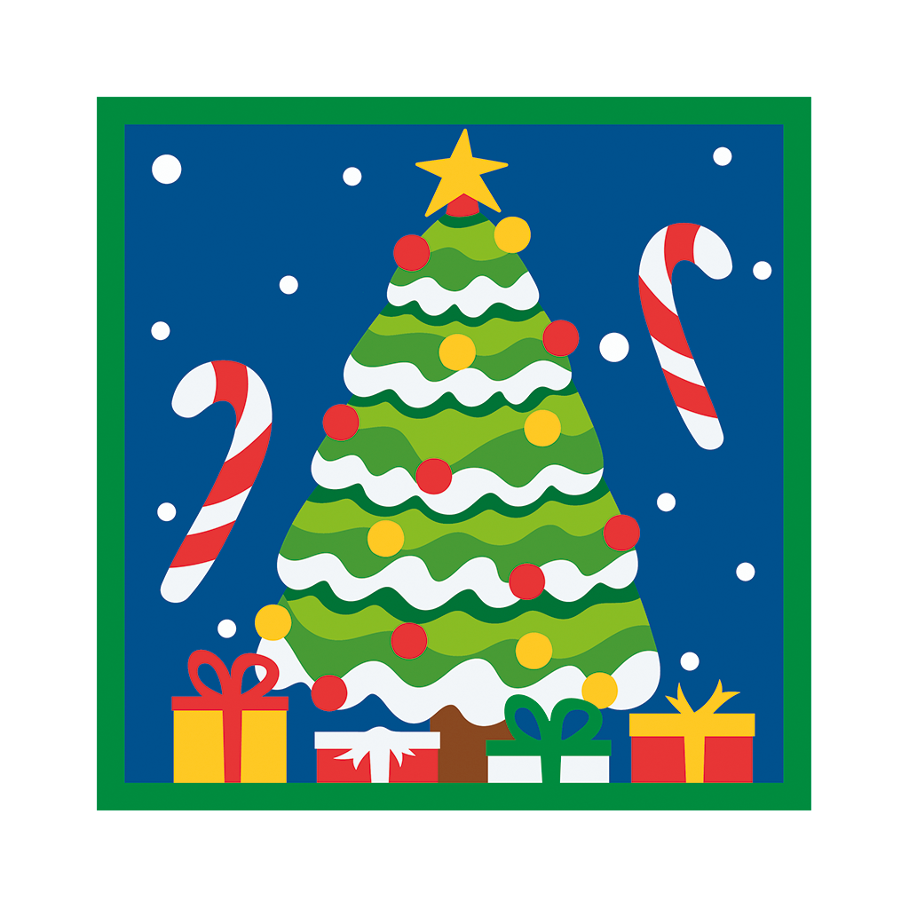 PPN Kids Arbolito de navidad 21x21