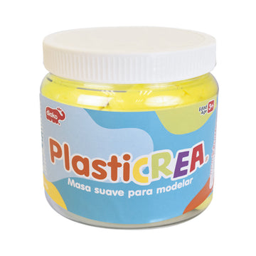 Plasticrea Amarilla Fosforecente  1 kg.