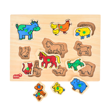 Rompecabezas de Animales de Granja