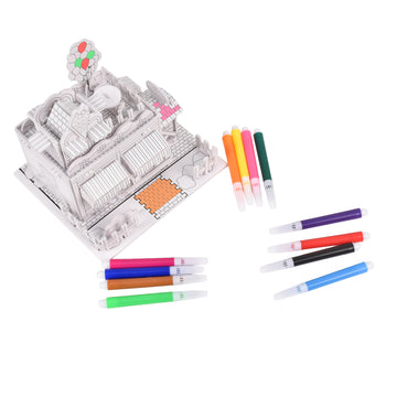 3D Rompecabezas heladería