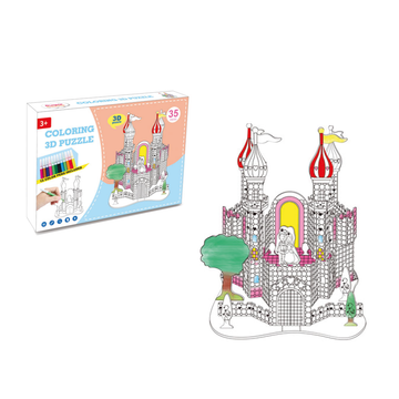 3D Rompecabezas castillo 2