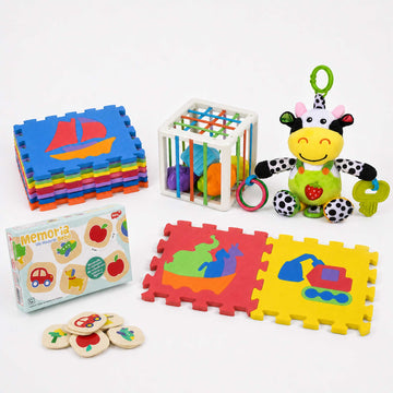 Kit de Estimulación temprana para bebé, aprendizaje, desarrollo y mayor ahorro
