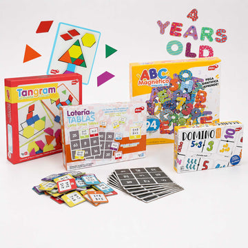 Kit educativo de Matemáticas y Lectoescritura  ¡Aprende más y ahorra más!