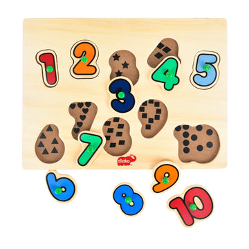 Rompecabezas de Números del 1 al 10