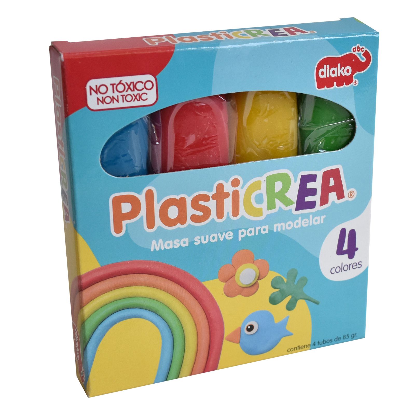 Plasticrea Set de 4 Colores