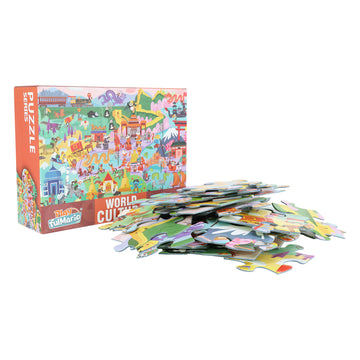 Rompecabezas mundo oriental