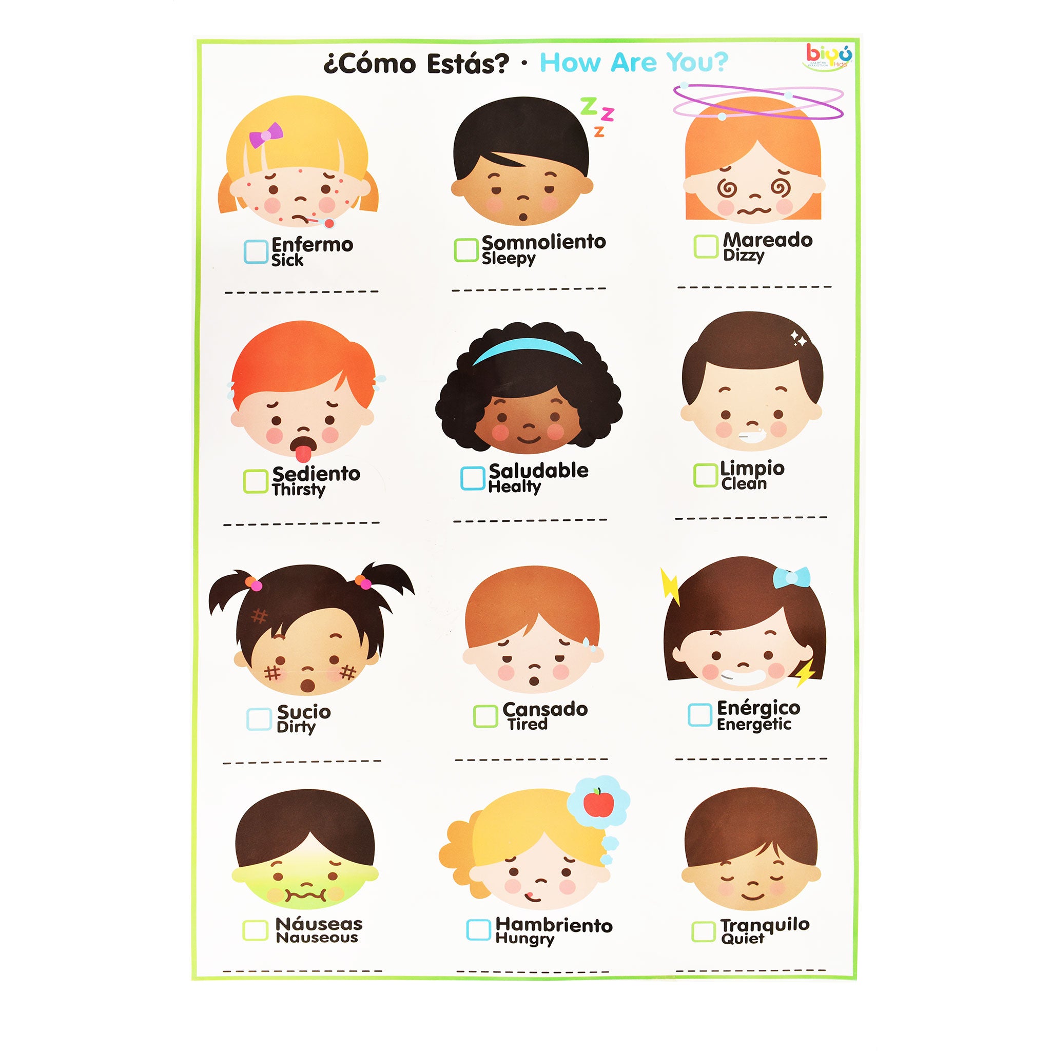 Lámina Emociones