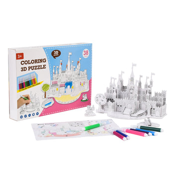 3 D rompecabezas castillo