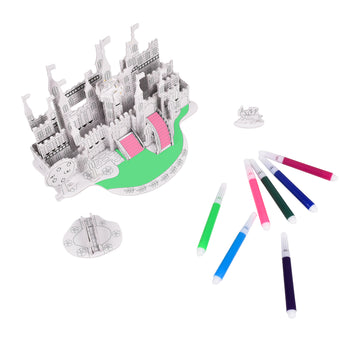 3 D rompecabezas castillo