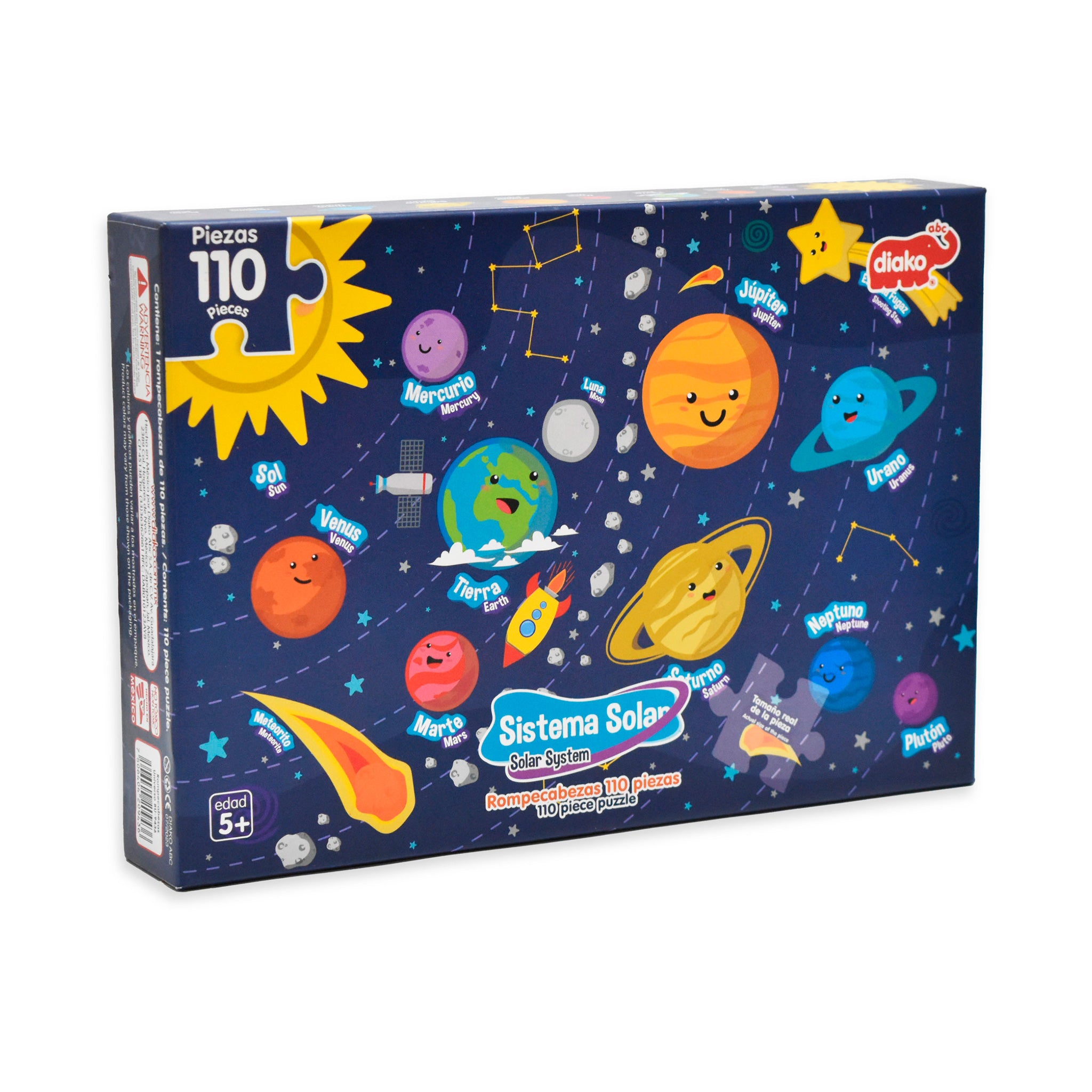 Rompecabezas Sistema Solar 110 pzs