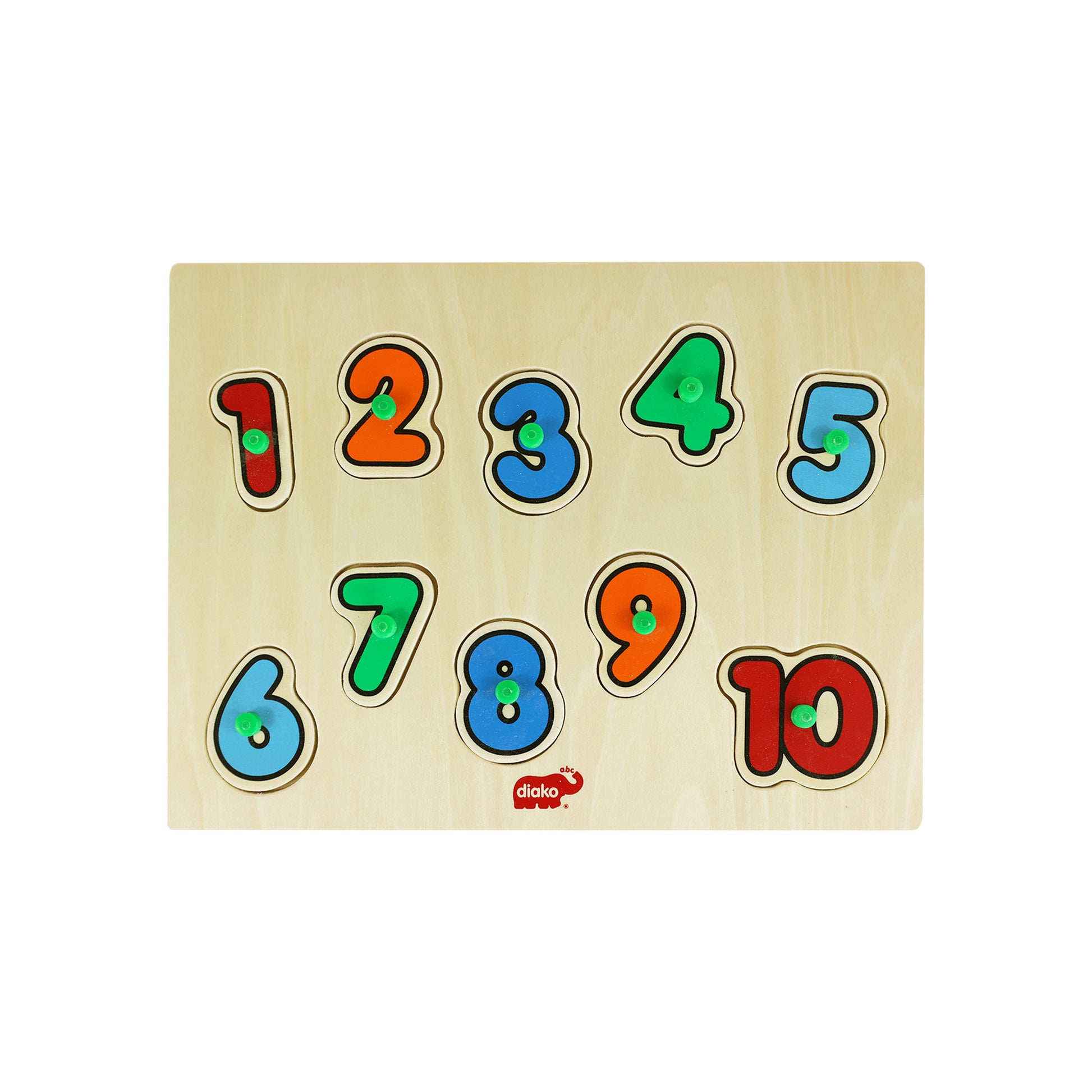 Rompecabezas de Números del al 10