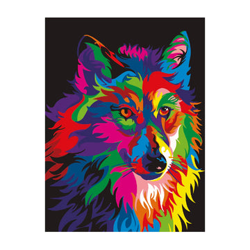 PPN Lobo Multicolor 30x40