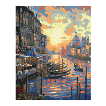 PPN Atardecer en Venecia 40x50