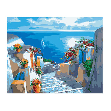 PPN Vacaciones en Santorini 40x50