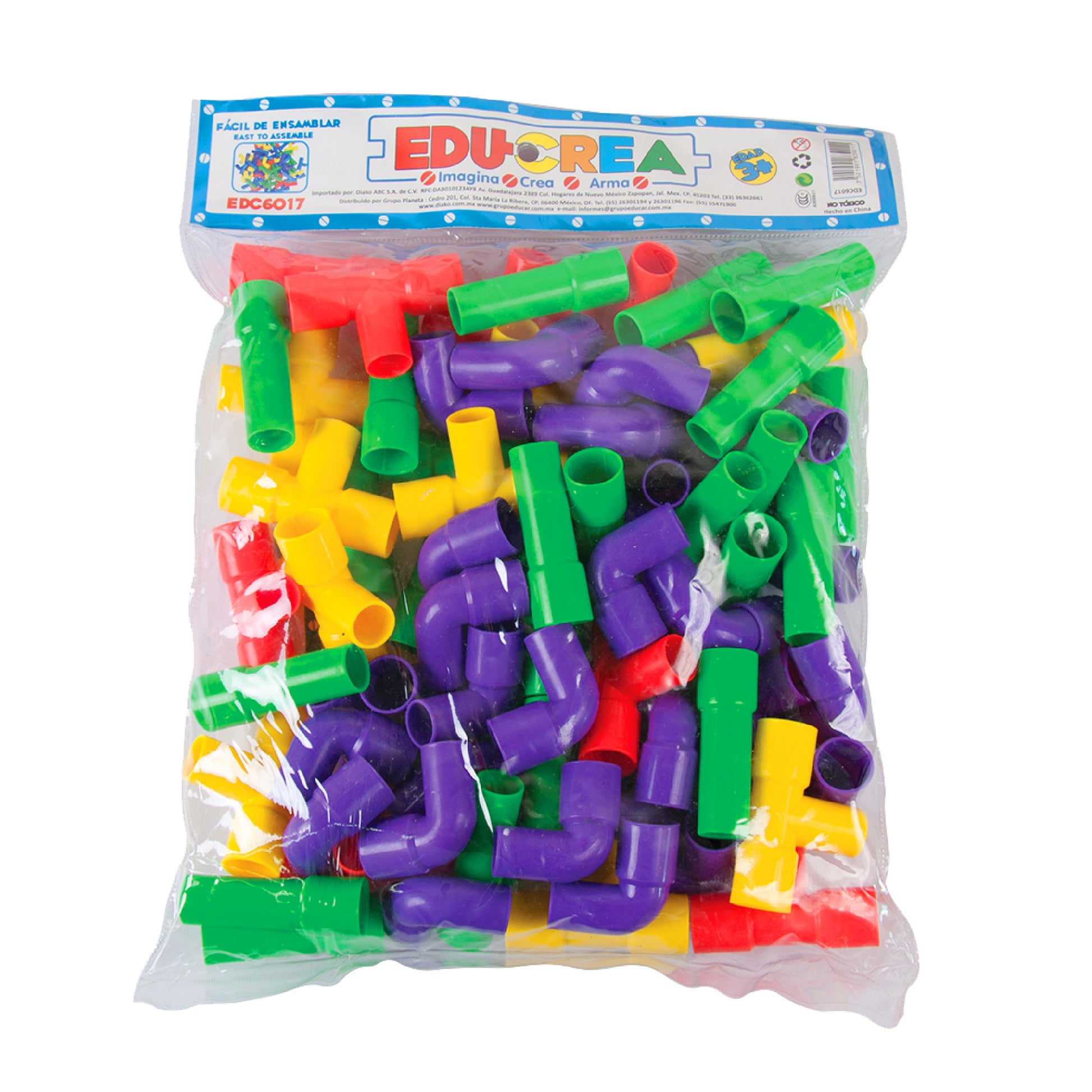 Juego de ensamble Tubicolor